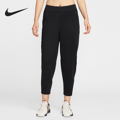 Nike/耐克正品2025秋季款女士日常针织锥形运动长裤HV3586-010