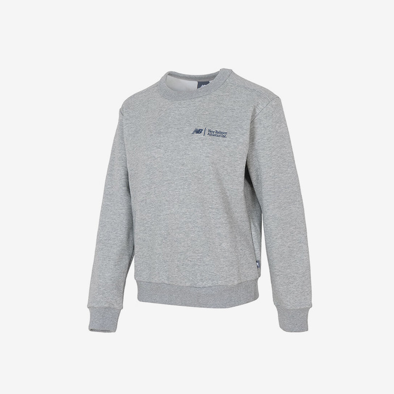 New Balance/NB正品运动女子经典复古休闲卫衣套头衫AWT44314-GHM