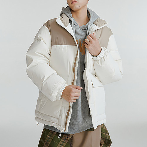 New Balance/NB正品冬季新款男子保暖拉链立领羽绒服AMJ34304-CIC