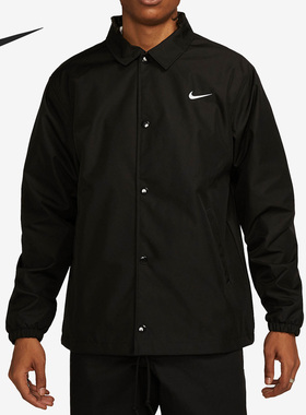 Nike/耐克官方正品AUTHENTICS男子翻领单排扣运动夹克FD7844-010