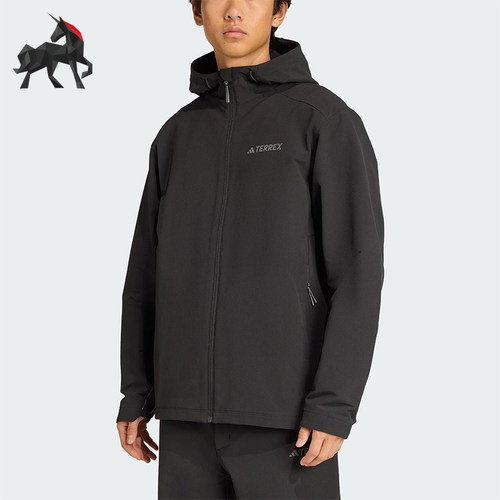 Adidas/阿迪达斯正品2025秋季款男士日常连帽保暖运动外套JV6233
