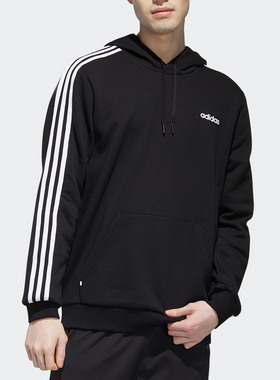 Adidas/阿迪达斯正品 neo M ESNTL 3S HDY 男子运动套头衫GJ8913