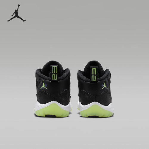 Nike/耐克正品JORDAN小童中帮系带耐磨休闲运动鞋IB1380-001