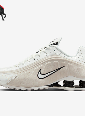 Nike/耐克正品 Shox R4 女士运动透气气柱缓震跑步鞋HQ7739-100