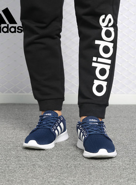 Adidas/阿迪达斯正品CLOUDFOAM QT RACER W 女子休闲运动鞋AW4004