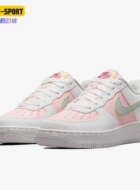 Nike/耐克正品Air Force 1 GS女子大童经典休闲板鞋DR4853-100