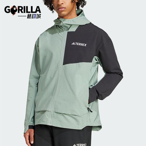 Adidas/阿迪达斯正品MT SOSH JA男士梭织连帽夹克外套JC6859