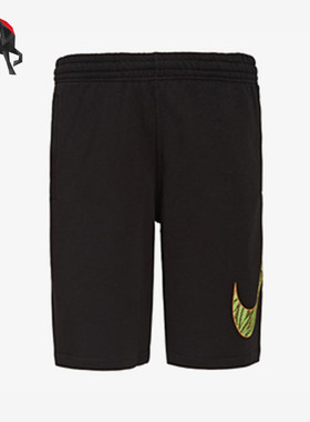 Nike/耐克正品新款男黑绿色训练轻盈速干运动短裤727783-010