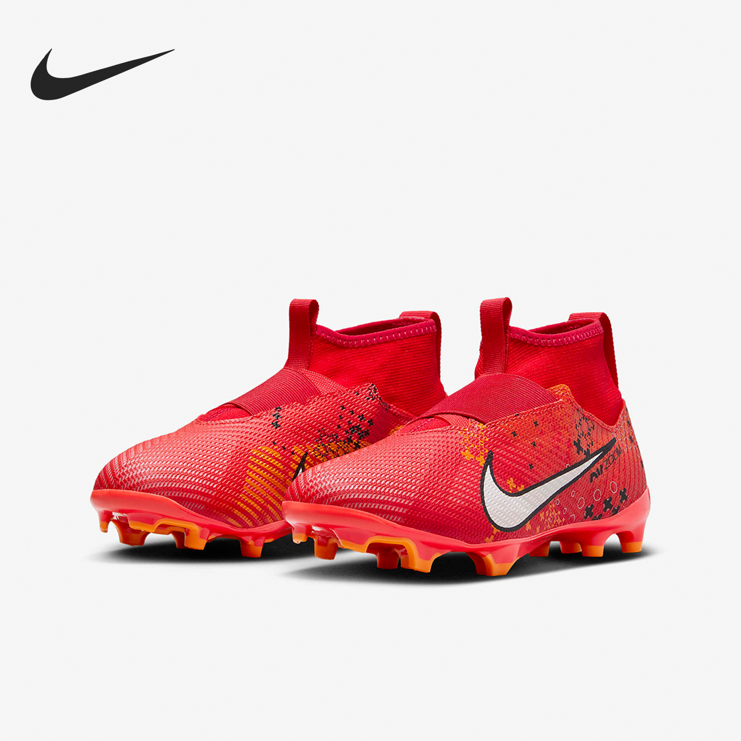 Nike/耐克官方正品2023新款GS女子大童防滑耐磨足球鞋FJ0354-600