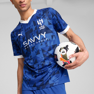 Puma/彪马正品2024新款男士运动足球比赛短袖T恤778881-01