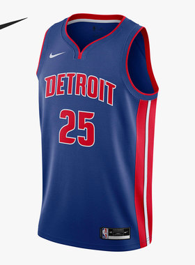 Nike/耐克正品新款男子无袖V领25号篮球服球衣 CW3664-401