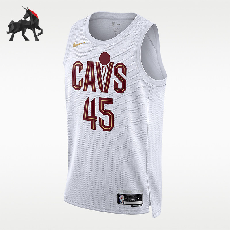 Nike/耐克正品NBASwingman新款男白酒红色经典休闲球衣DN2073-108