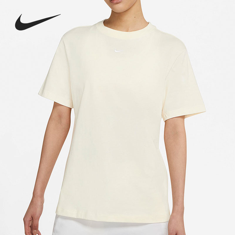 Nike/耐克正品休闲女子时尚潮流运动圆领短袖T恤 DH4256-113