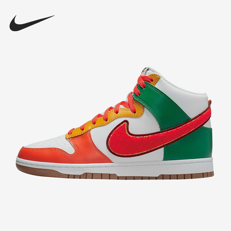 Nike/耐克正品Dunk High男子运动轻便透气高帮板鞋DR8805-100