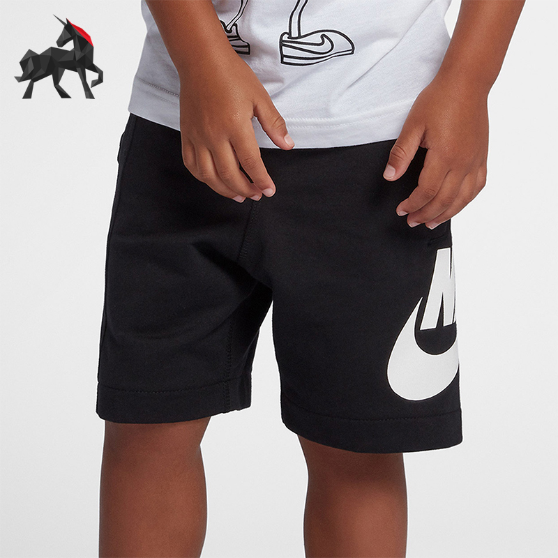 耐克夏季小童运动休闲短裤