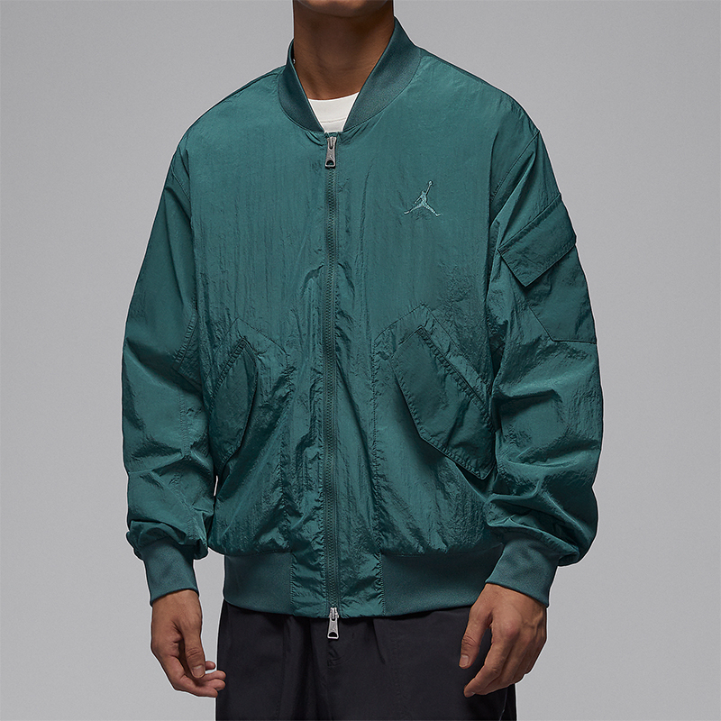 耐克男士透气立领夹克外套