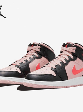 Nike/耐克官方正品 AIR JORDAN 1 (GS) 女子大童篮球鞋554725-604
