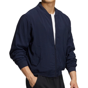 Adidas/阿迪达斯官方正品秋季男子运动舒适训练夹克外套HS3407