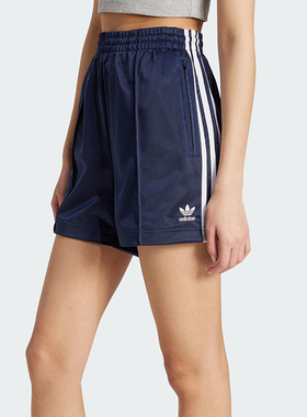 Adidas/阿迪达斯正品FIREBIRD SHO女士经典梭织宽松短裤JW5045