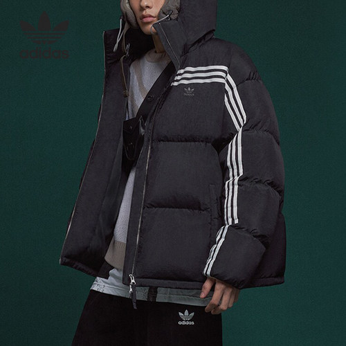 阿迪达斯官方正品男子休闲羽绒服