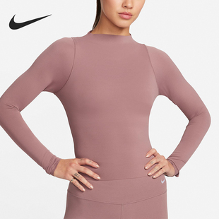 T恤FN3023 Nike 女士弹力透气休闲运动长袖 新款 208 耐克官方正品