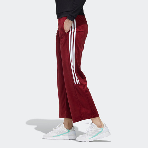 Adidas/阿迪达斯正品 neo 女子W CS TP VELOUR针织长裤GK8761