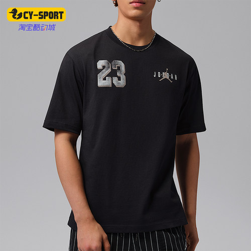 Nike/耐克正品Jordan Brooklyn男士印花舒适短袖T恤IF3128-010