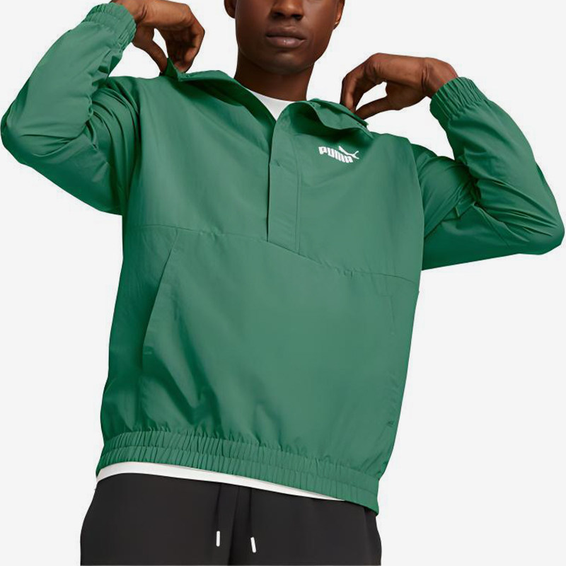 Puma/彪马官方正品春秋男士连帽套头字母长袖休闲夹克683795-37
