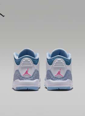 Nike/耐克正品JORDAN婴童皮革经典日常中帮运动鞋HQ0782-101