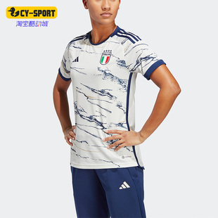 Adidas/阿迪达斯正品春季女子球迷版主场足球球衣短袖HT1615