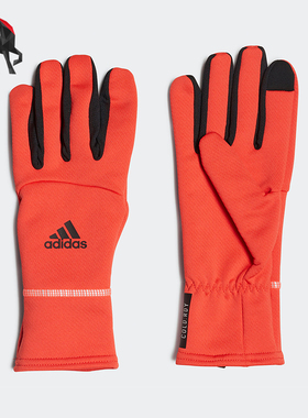 Adidas/阿迪达斯正品运动男女同款时尚贴合简约休闲手套 H09330