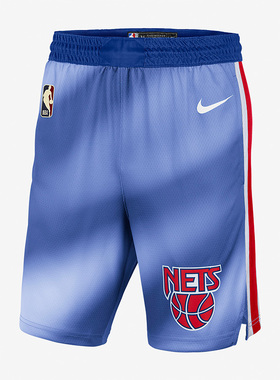 Nike/耐克正品sw球迷版布鲁克林篮网队男篮球短裤CQ4252-402