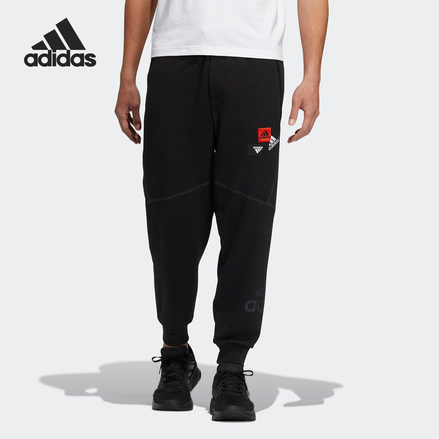 Adidas/阿迪达斯正品冬季新款男子休闲保暖加绒长裤HN8991,运动服/休闲服装,运动长裤,淘宝优惠券,粉丝福利购,淘宝优惠卷