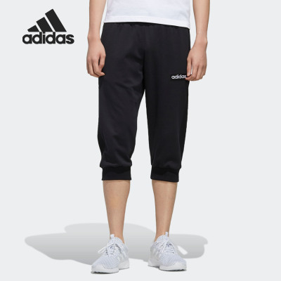 阿迪达斯男子运动七分裤