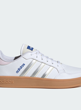 Adidas/阿迪达斯正品BREAKNET女士低帮复古运动板鞋IG6540