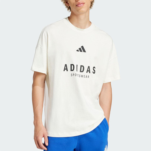 Adidas/阿迪达斯正品夏季新款男士经典时尚简约短袖T恤JJ3660