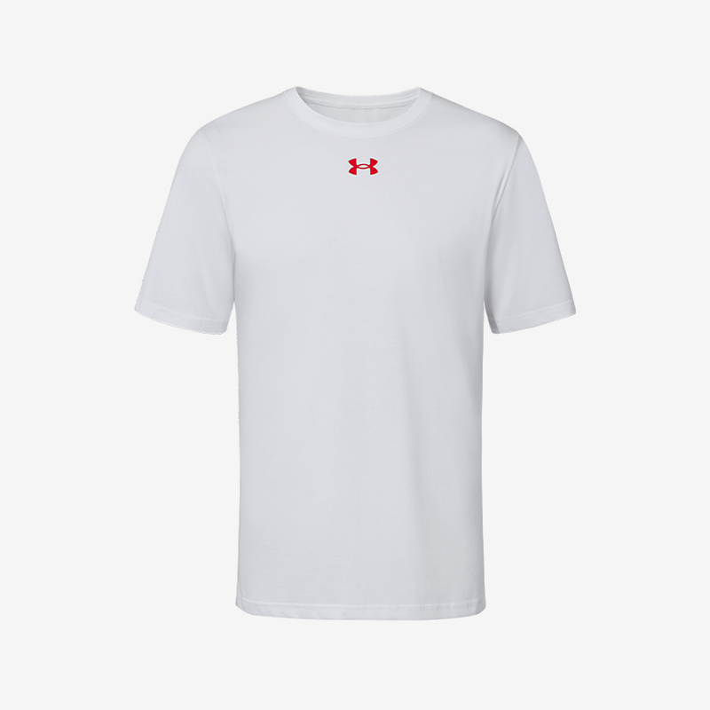 UA/安德玛正品运动男女同款圆领跑步健身针织短袖T恤21600507-100