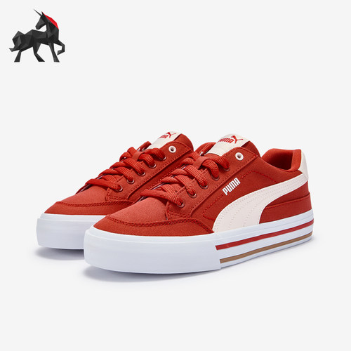 Puma/彪马正品COURT CLASSIC男女复古休闲低帮板鞋396353-38