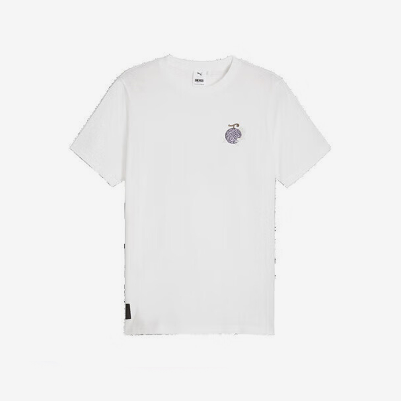 彪马男女同款针织运动短袖T恤