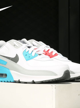 Nike/耐克正品AIR MAX 90 大童耐磨缓震休闲气垫跑步鞋CD6864-108