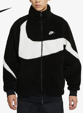 Nike/耐克正品冬季大LOGO 摇粒绒男子保暖外套 BQ6546-011