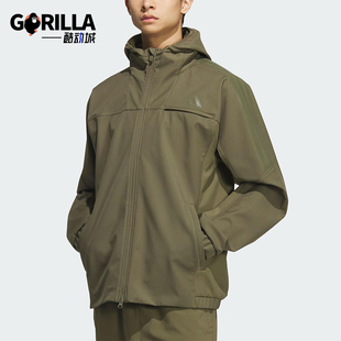 JKT男士 Adidas WARM 休闲连帽运动户外外套KA1305 阿迪达斯正品