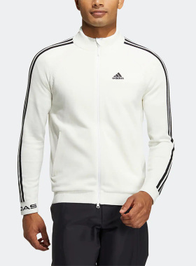 Adidas/阿迪达斯正品26夏男子高尔夫运动休闲立领夹克外套 HP1993