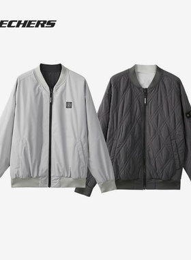 斯凯奇正品男子运动棉衣清仓特价L421M022-00C9