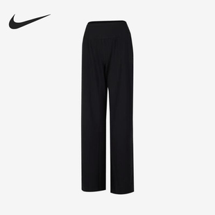 女士运动针织高腰宽松阔腿长裤 Nike 耐克正品 新款 010 HJ5361