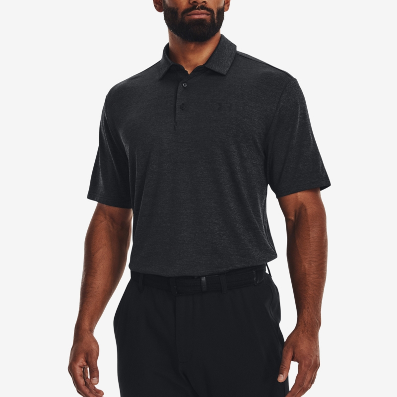 UA/安德玛正品2025新款男子舒适透气高尔夫短袖POLO衫1378673-001