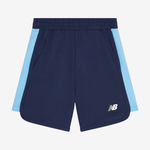New Balance新百伦正品儿童松紧腰宽松日常出行短裤7VD2S093-NV
