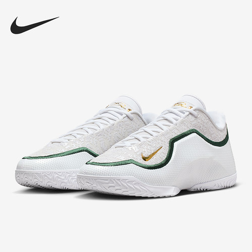 Nike/耐克正品2025秋季款男士减震低帮系带耐磨篮球鞋IB9563-101