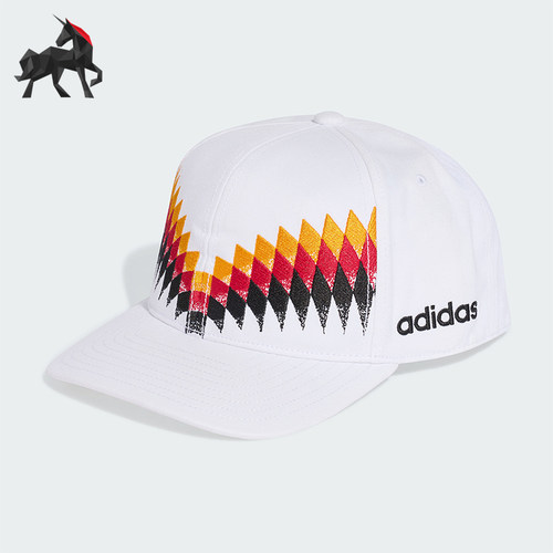 Adidas/阿迪达斯正品德国队男女足球运动经典遮阳棒球帽KE6694