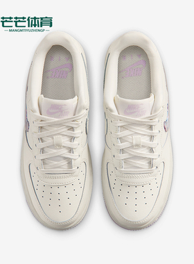 Nike/耐克正品Air Force 1 GS女子大童透气耐磨运动鞋IQ9795-151